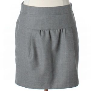 Ann Taylor Loft Wool Skirt With Pockets